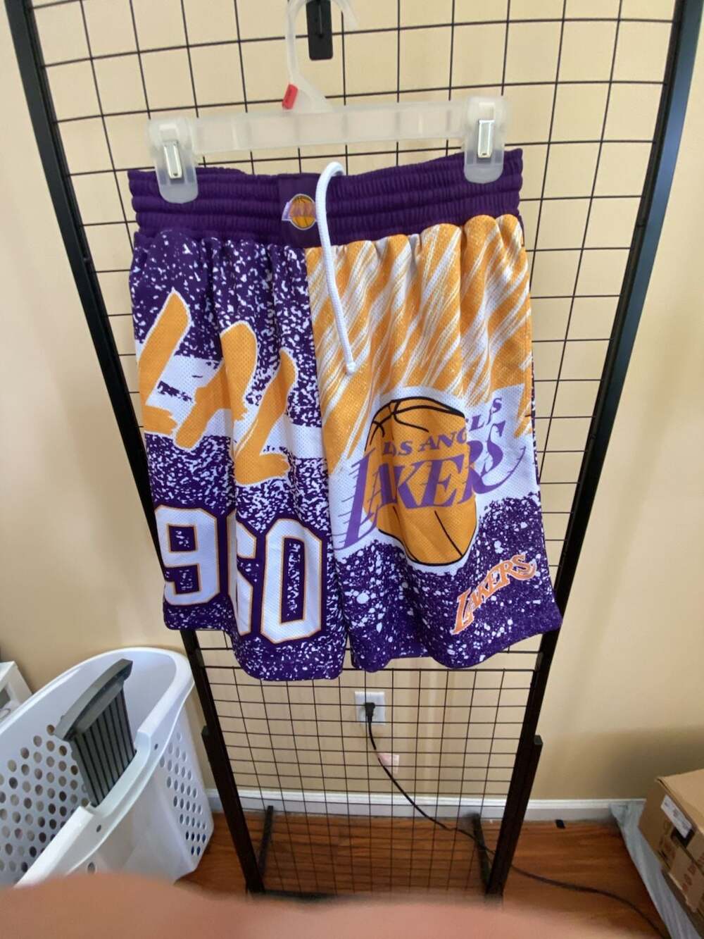 Mitchell & Ness Los Angeles Lakers Jumbotron Basketball Shorts